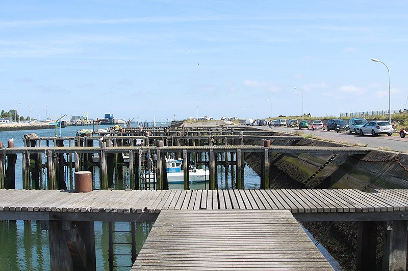 Ponton à Ouistreham