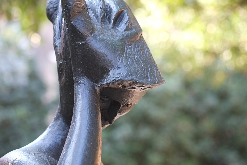 Statue de Bronze chez Peggy Guggenheim