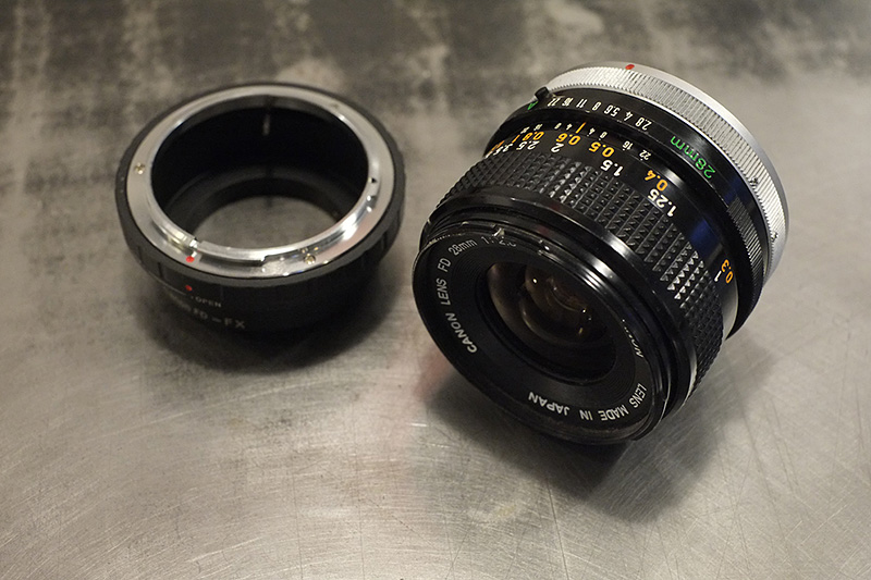 Objectif Canon FD 28mm SC 2.8