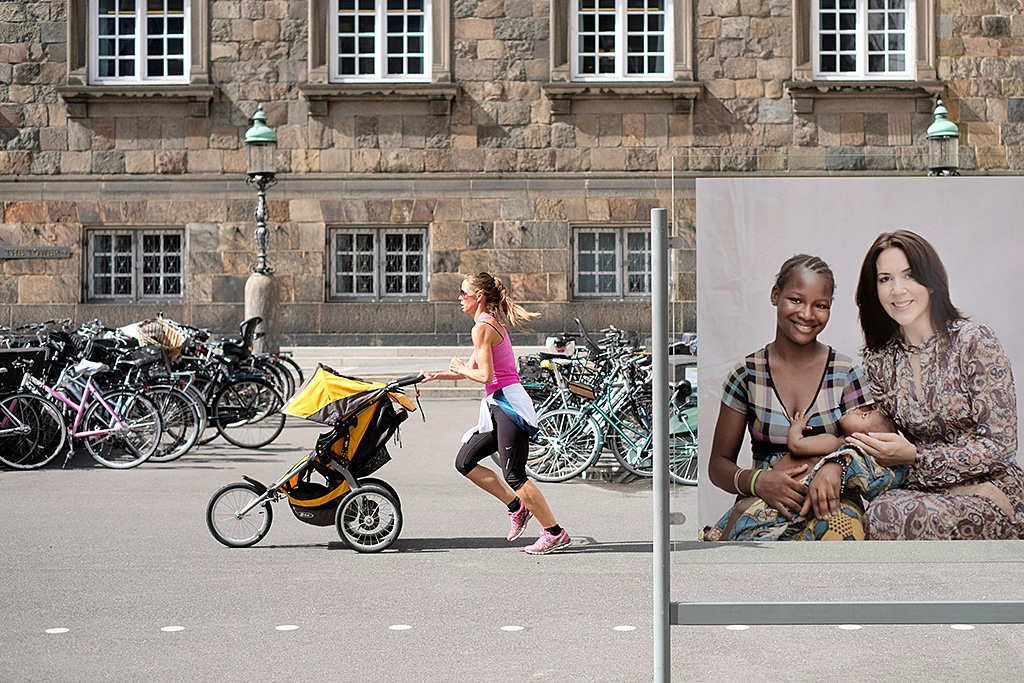 Quand ils ne sont pas à vélo, les habitants de copehague font leur gogging...