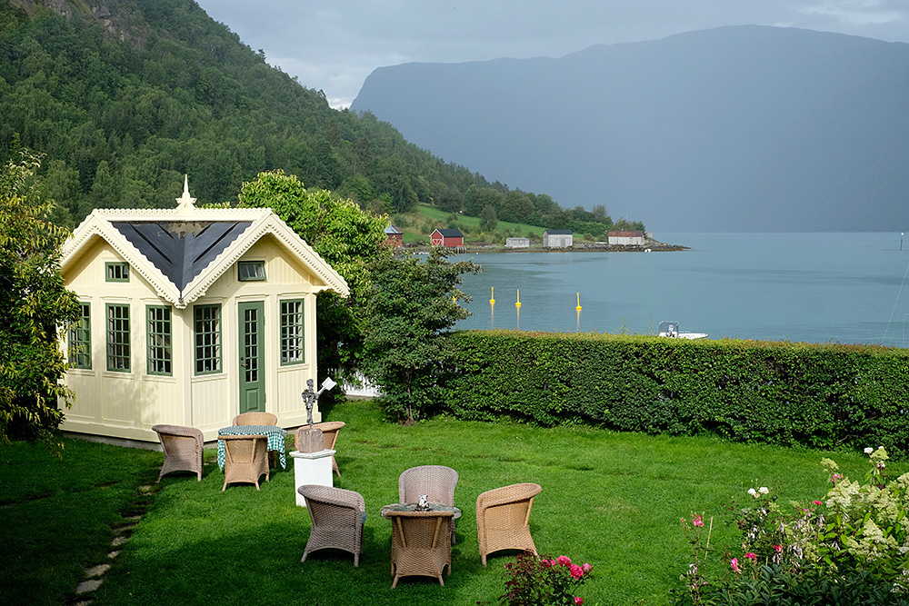 Hôtel Walaker - vue de la terrasse