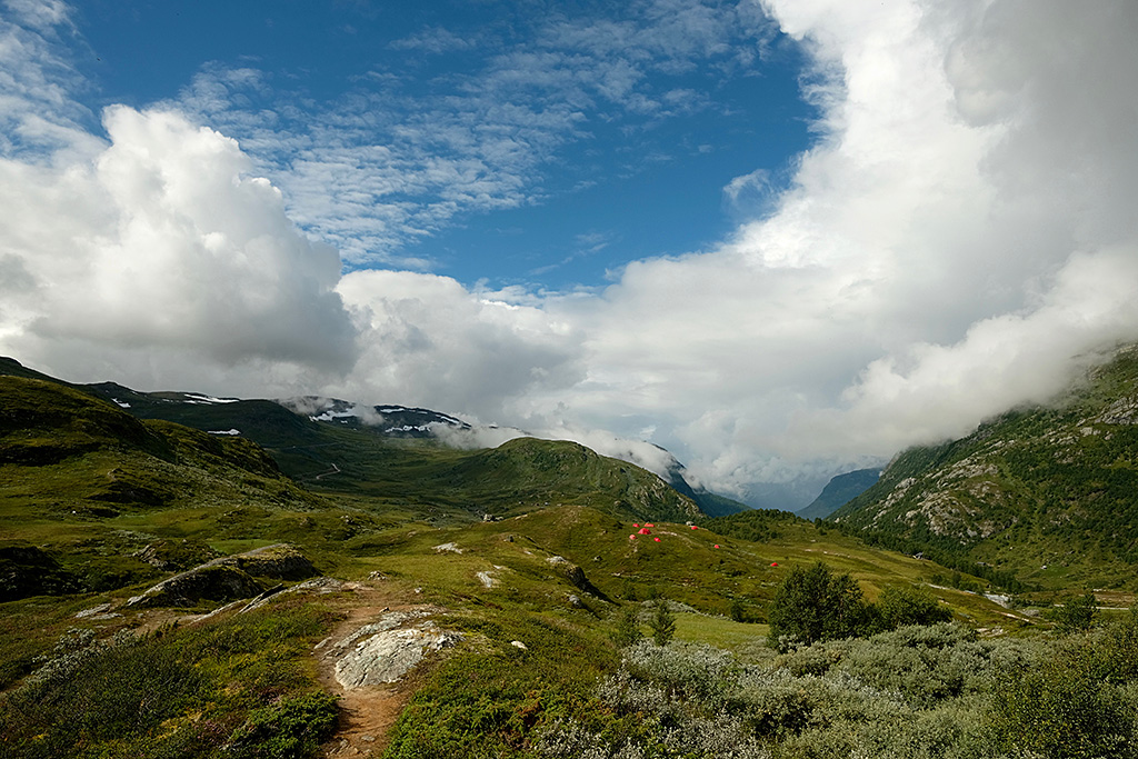 La haut, dans la montagne