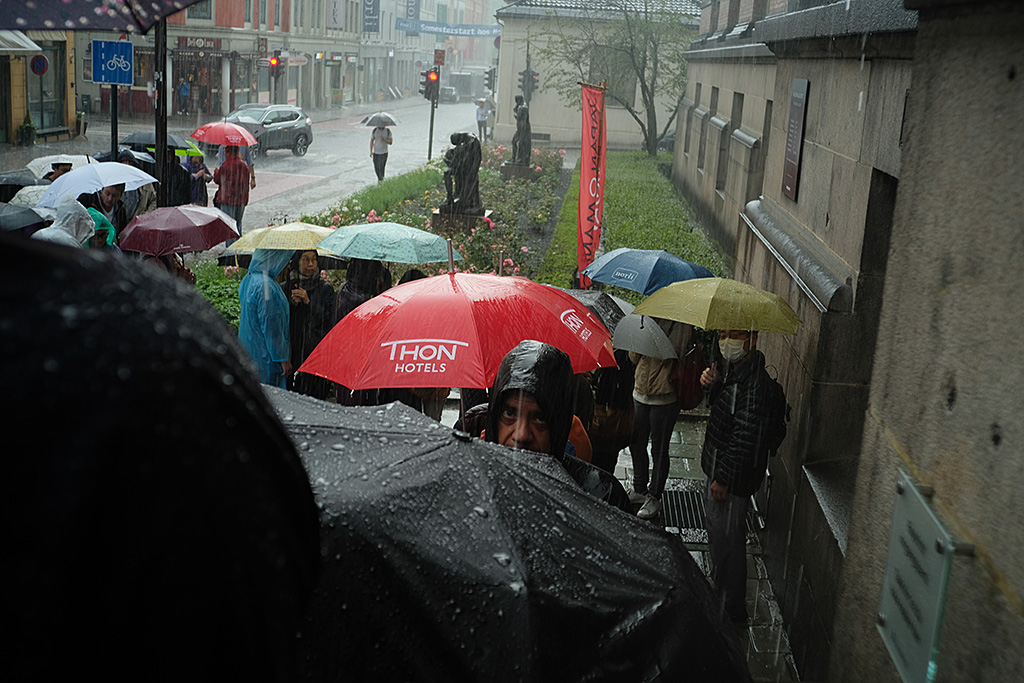 File d'attente pour le National Museum