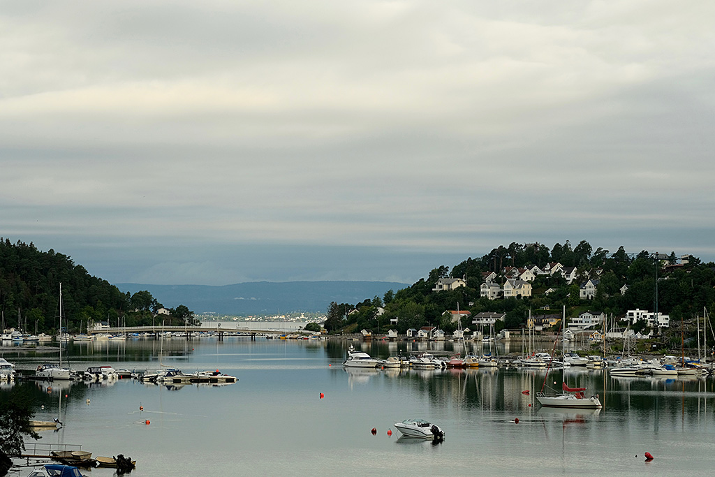 Petites iles à la sortie d'Oslo