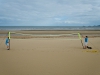 On the beach
