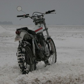 Yamaha 700 XTY - Dans la neige