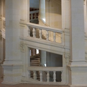 Château de Chambord - Escalier à double révolution