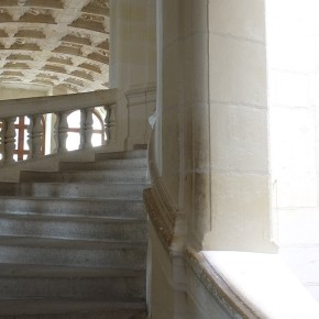 Château de Chambord - Escalier à double révolution  