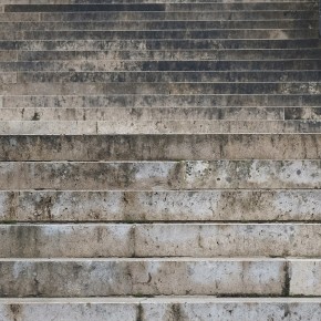 Marches du grand escalier Château de Fontainebleau