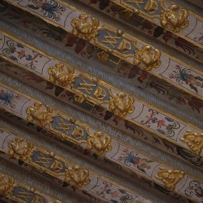 Plafond de la salle des gardes - Château de Fontainebleau