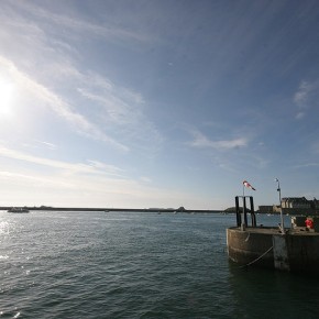 Embarquement à Saint Malo