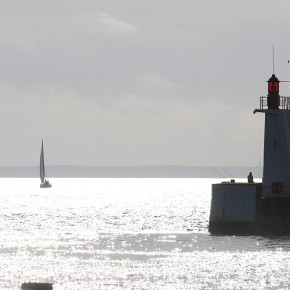 Embarquement à Saint Malo