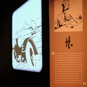 Exposition Hergé au Grand Palais