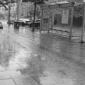 Glasgow sous la pluie