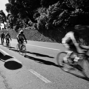 Les cyclistes - Lac majeur