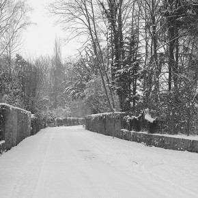 Nainville les Roches sous la neige