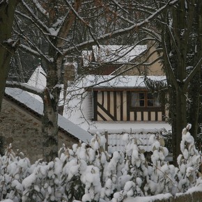 Nainville sous la neige