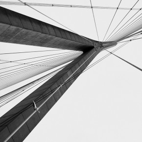 Pont de Normandie, n&b