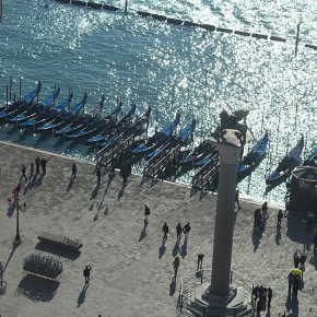 Vue du haut du Campanile place San Marco - Venise