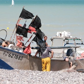 Retour de pêche - Normandie