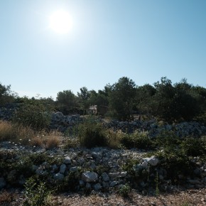 En chemin entre Zadar et Split