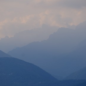 Brûme du soir - Lac majeur