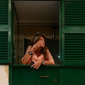 La dame à sa porte - Napoli