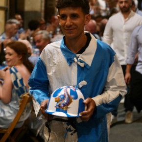 Le jockey Onda | Palio Siena