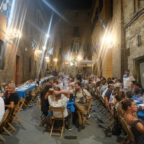La cena della prova generale | Palio Siena