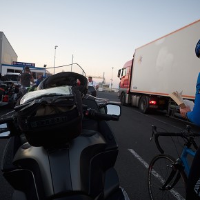 Embarquement à Ouistream