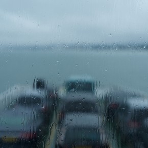 Mauvais temps sur le ferry