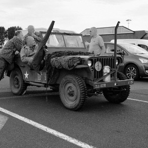 Sur l'embarcadère à Ouistreham