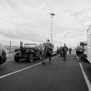 Sur l'embarcadère à Ouistreham