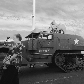 Sur l'embarcadère à Ouistreham