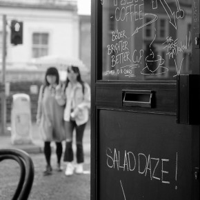 Vue de ma table au café - Bristol