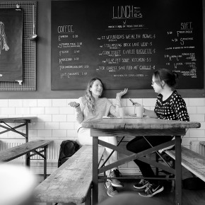 Vue de ma table au café - Bristol